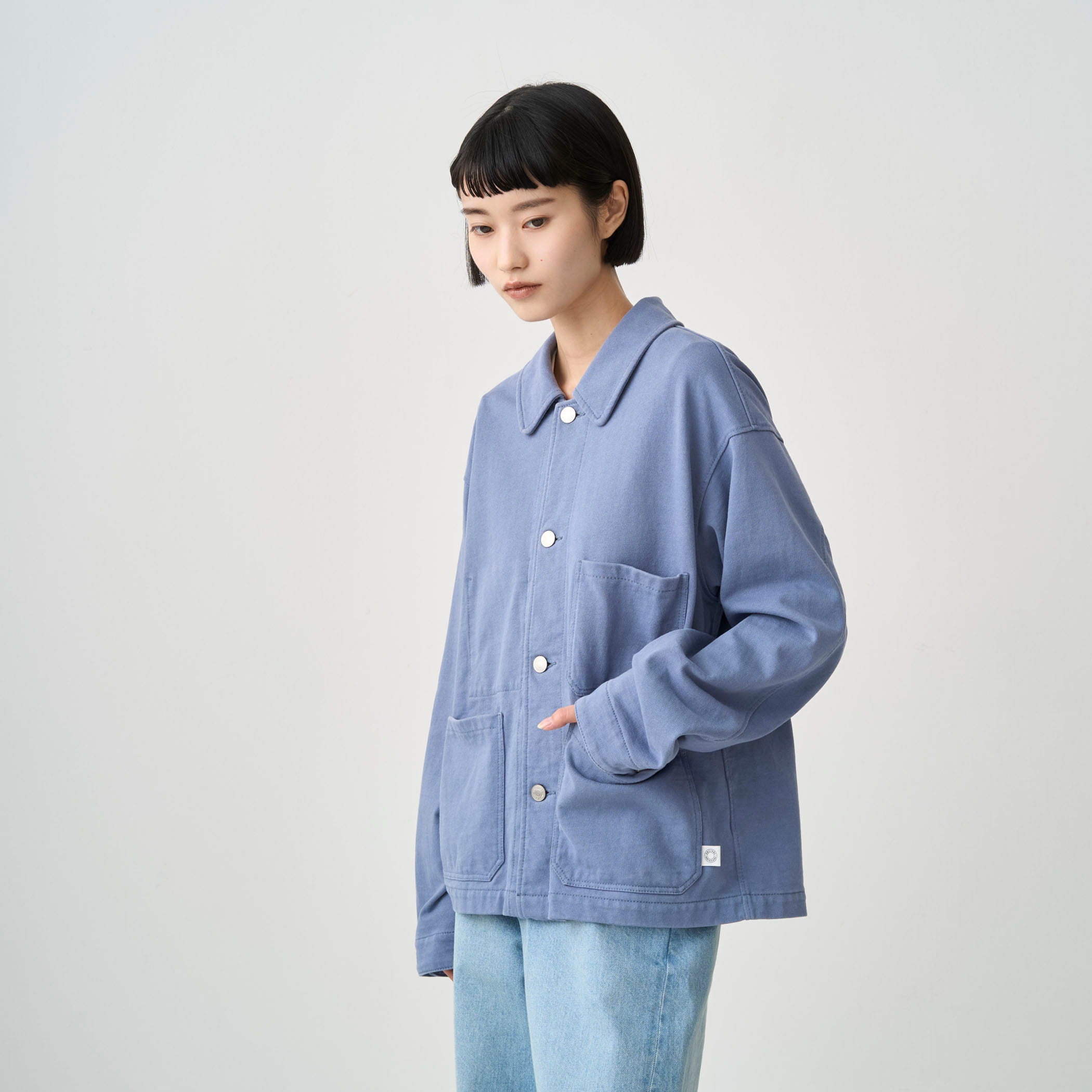 Women's Paralleled Jersey French Coverall