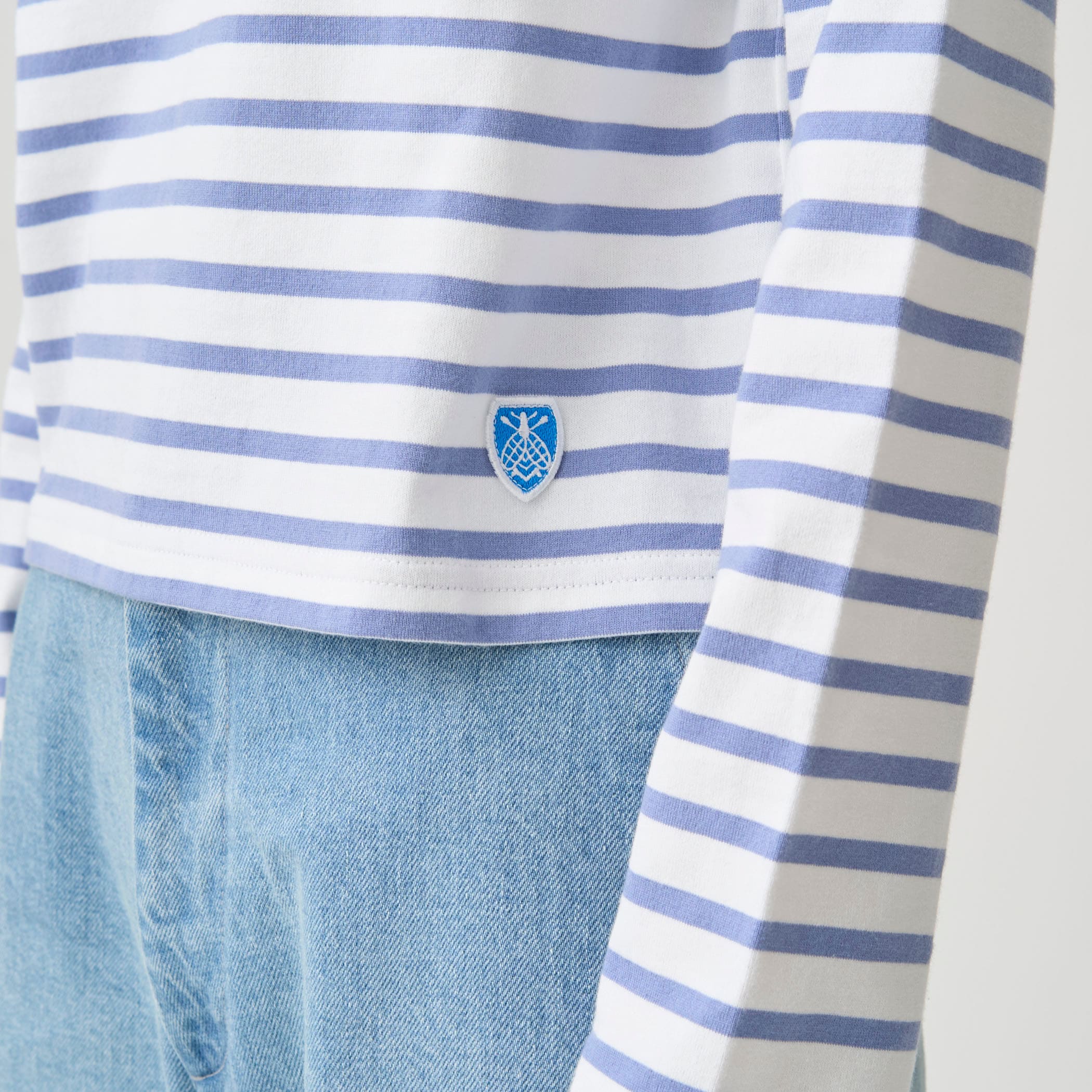 Women's Cotton Jersey Boat Neck Short Pullover