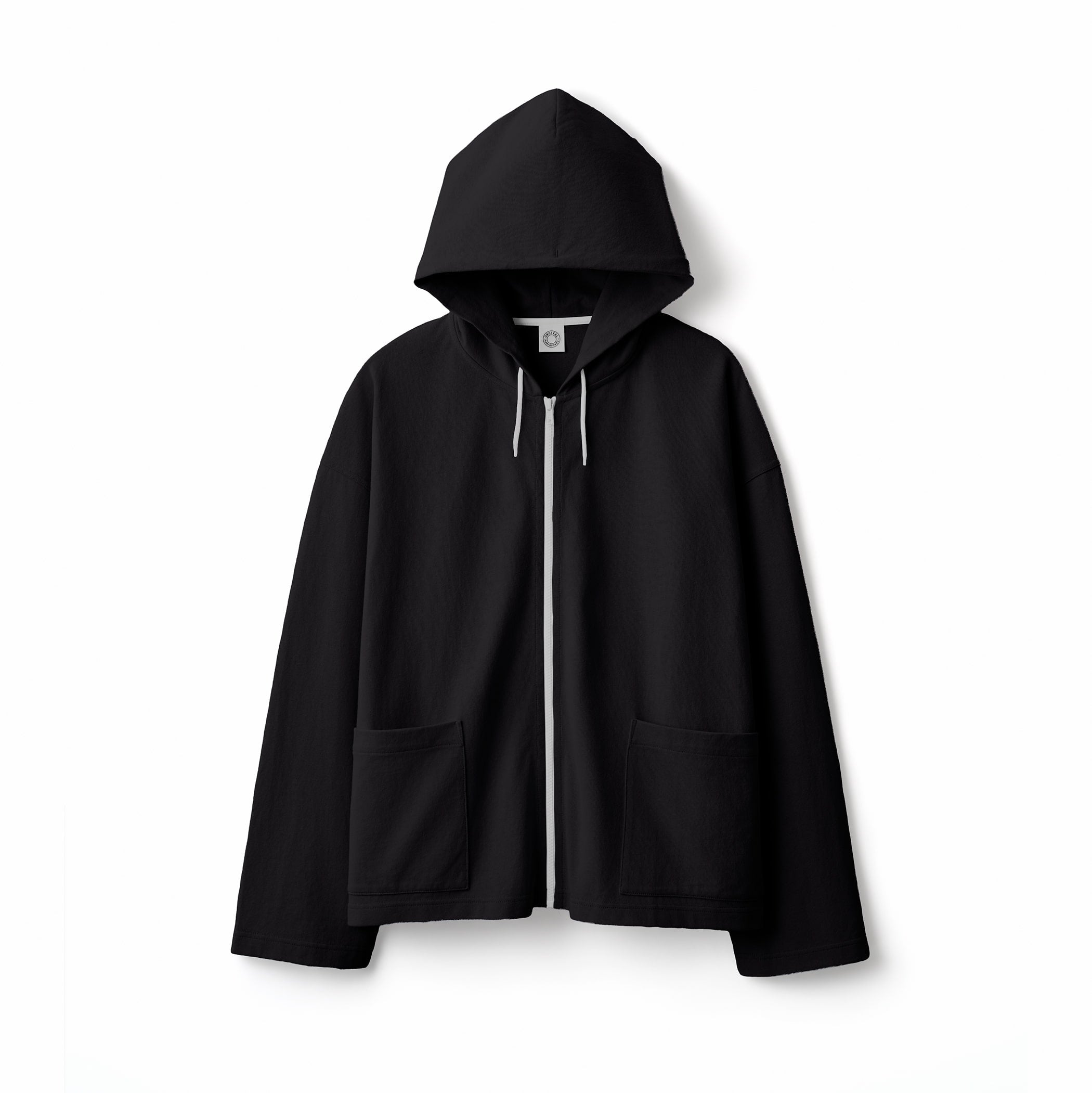 Cotton Zip Up Hood Jacket