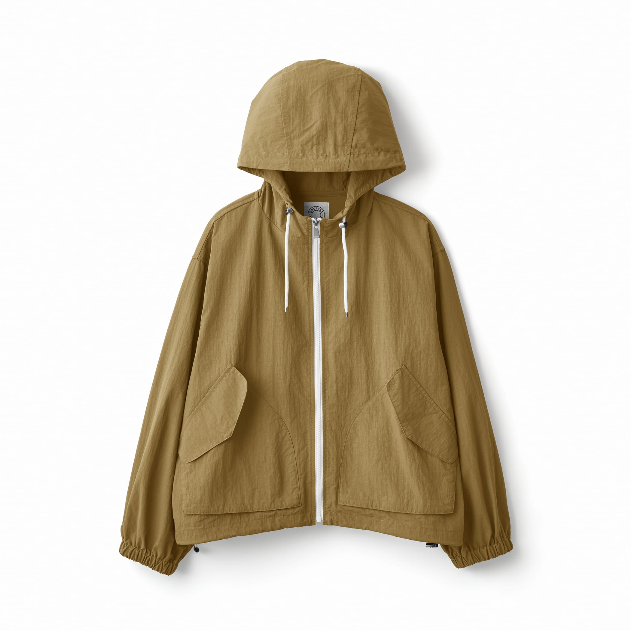 Women's Nylon Tussah Hooded Mountain Jacket