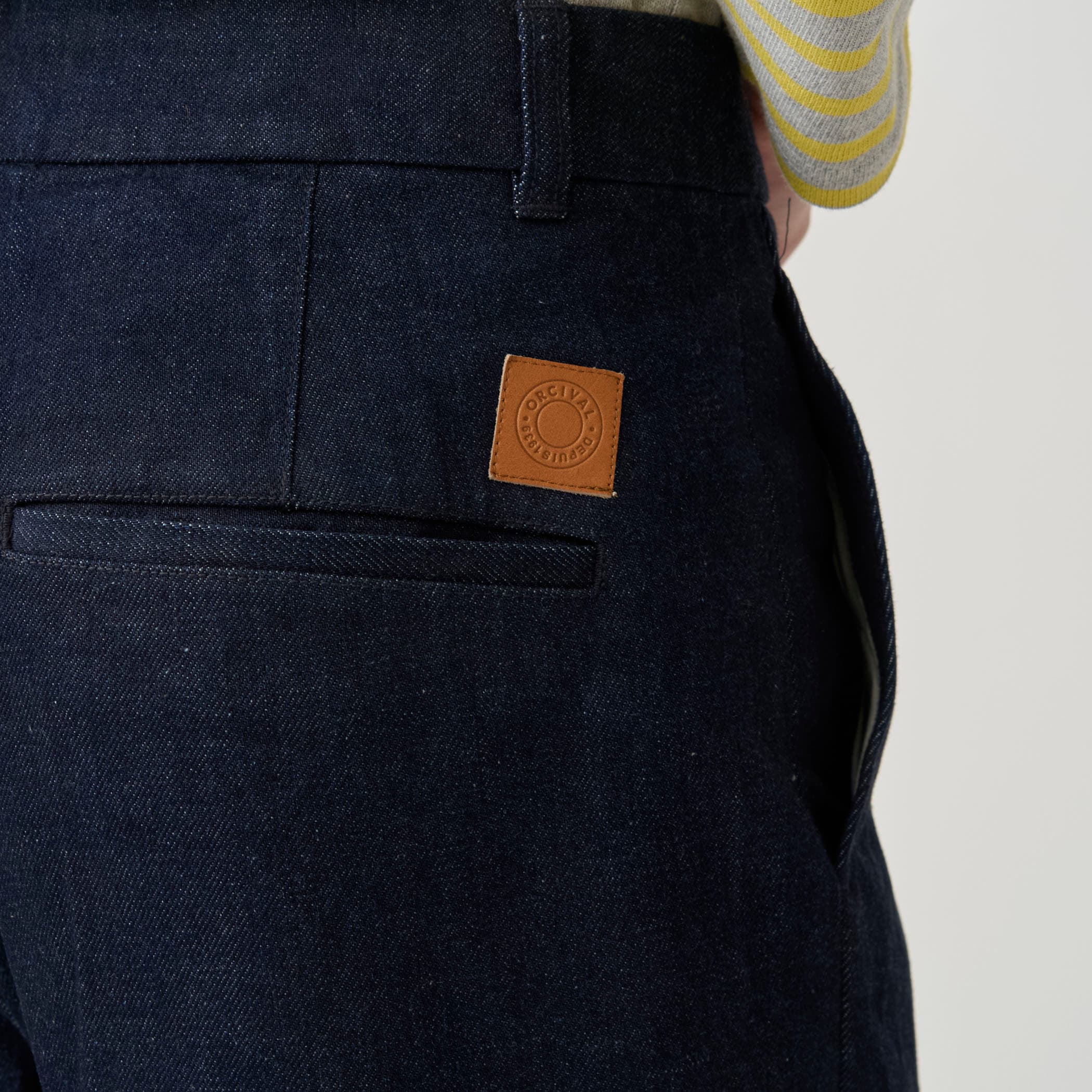 Women's Denim Wide Curve Pants Indigo Navy