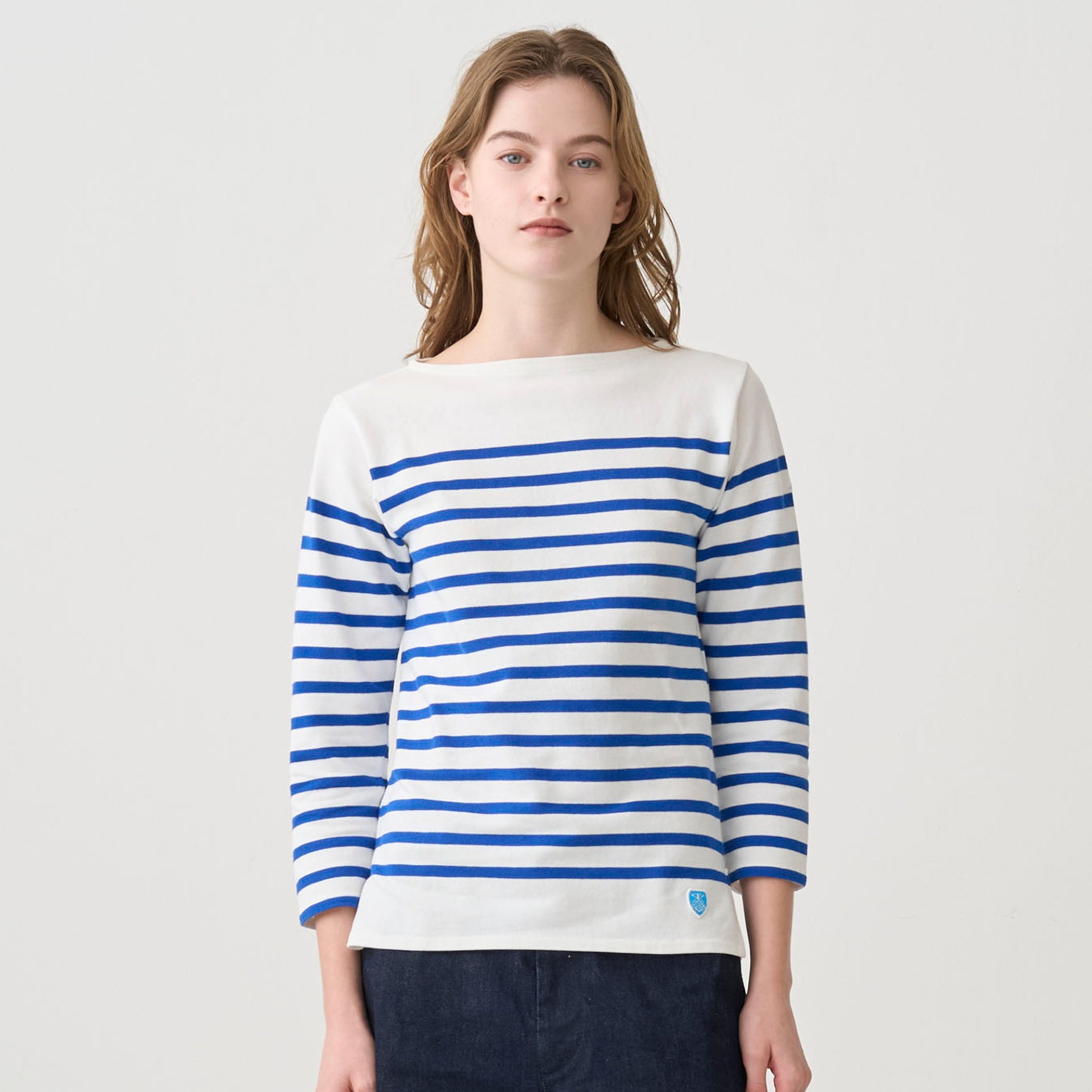 Women's Rachel Boat Neck Basque Shirt