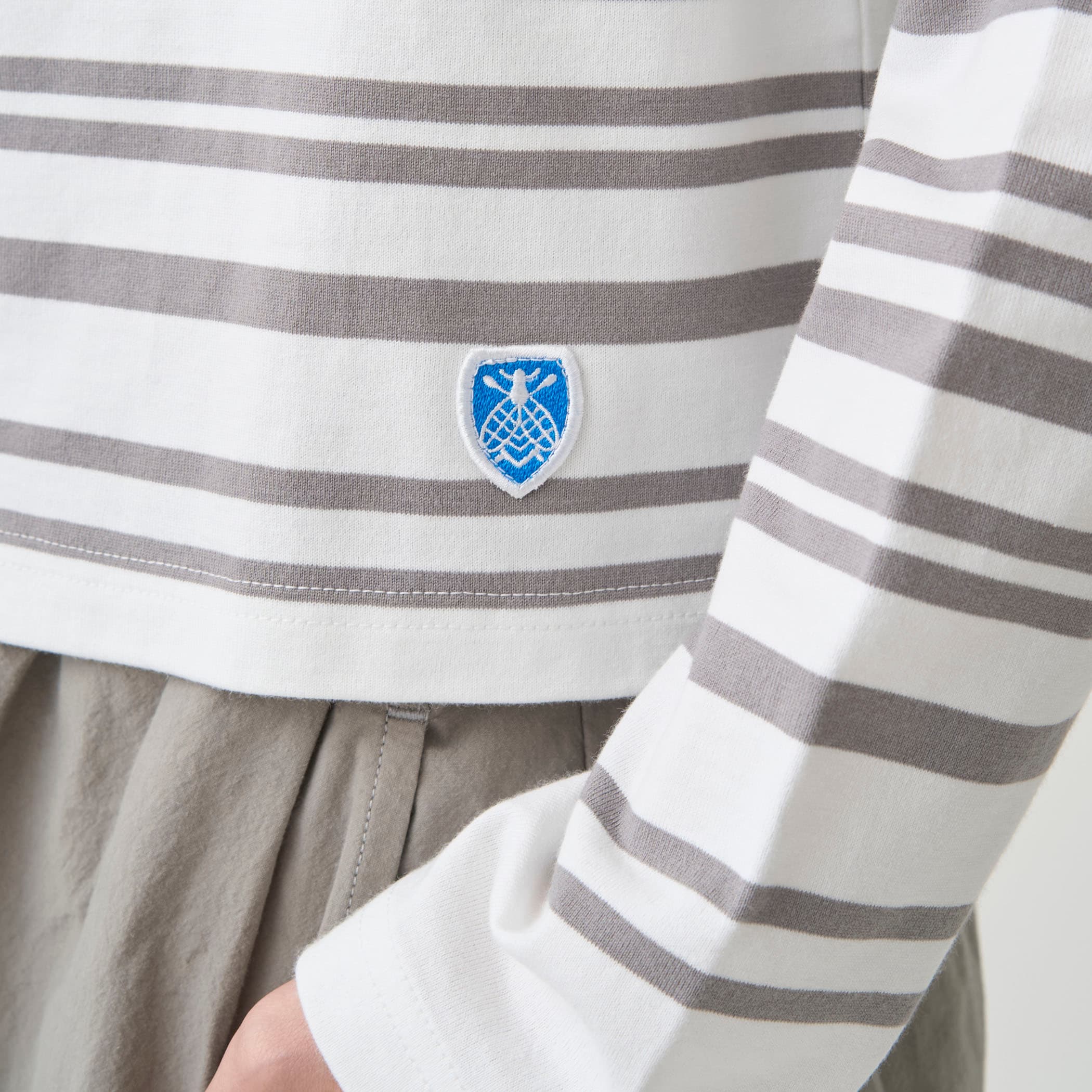 Women's Cotton Jersey Boat Neck Short Pullover