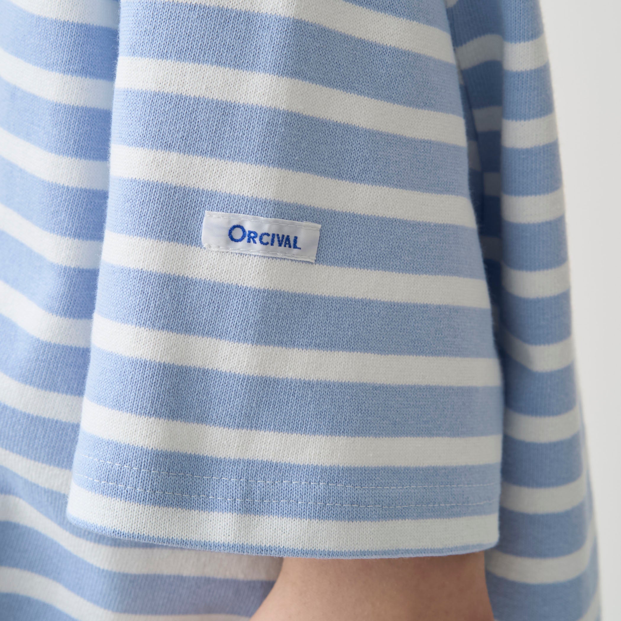 Women's Cotton Lourd Crew Neck Basque Shirt