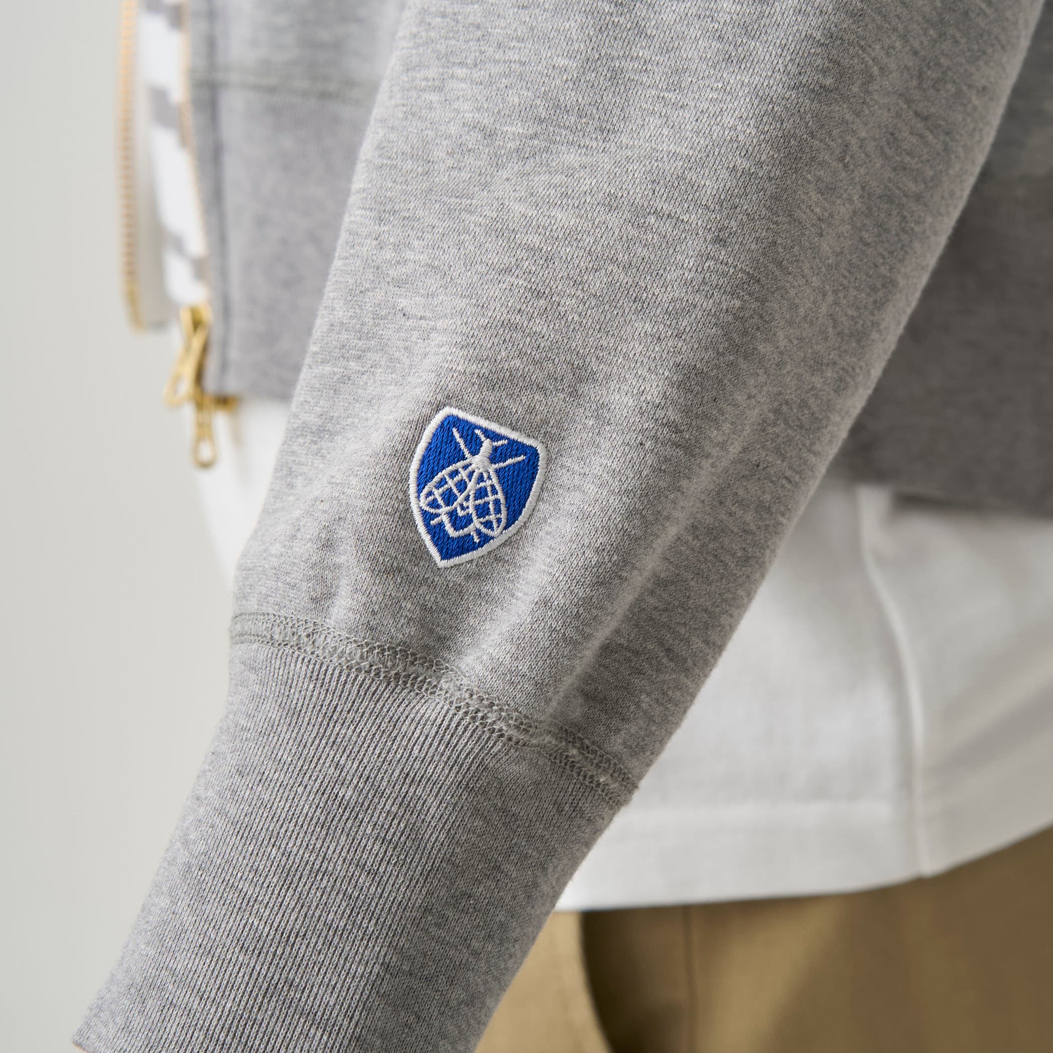Women's French Terry Zip Hoodie｜ORCIVAL