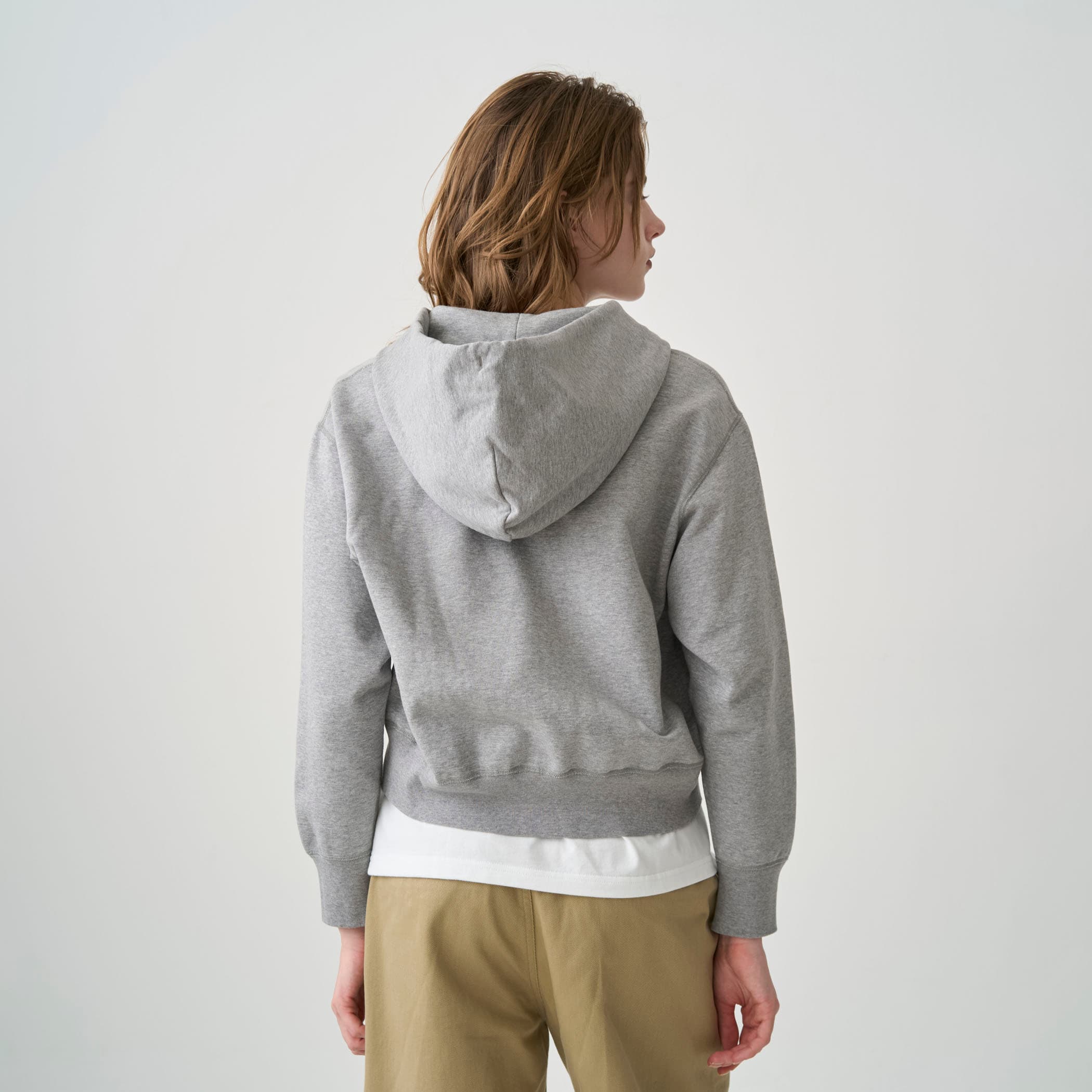 Women's French Terry Zip Hoodie｜ORCIVAL