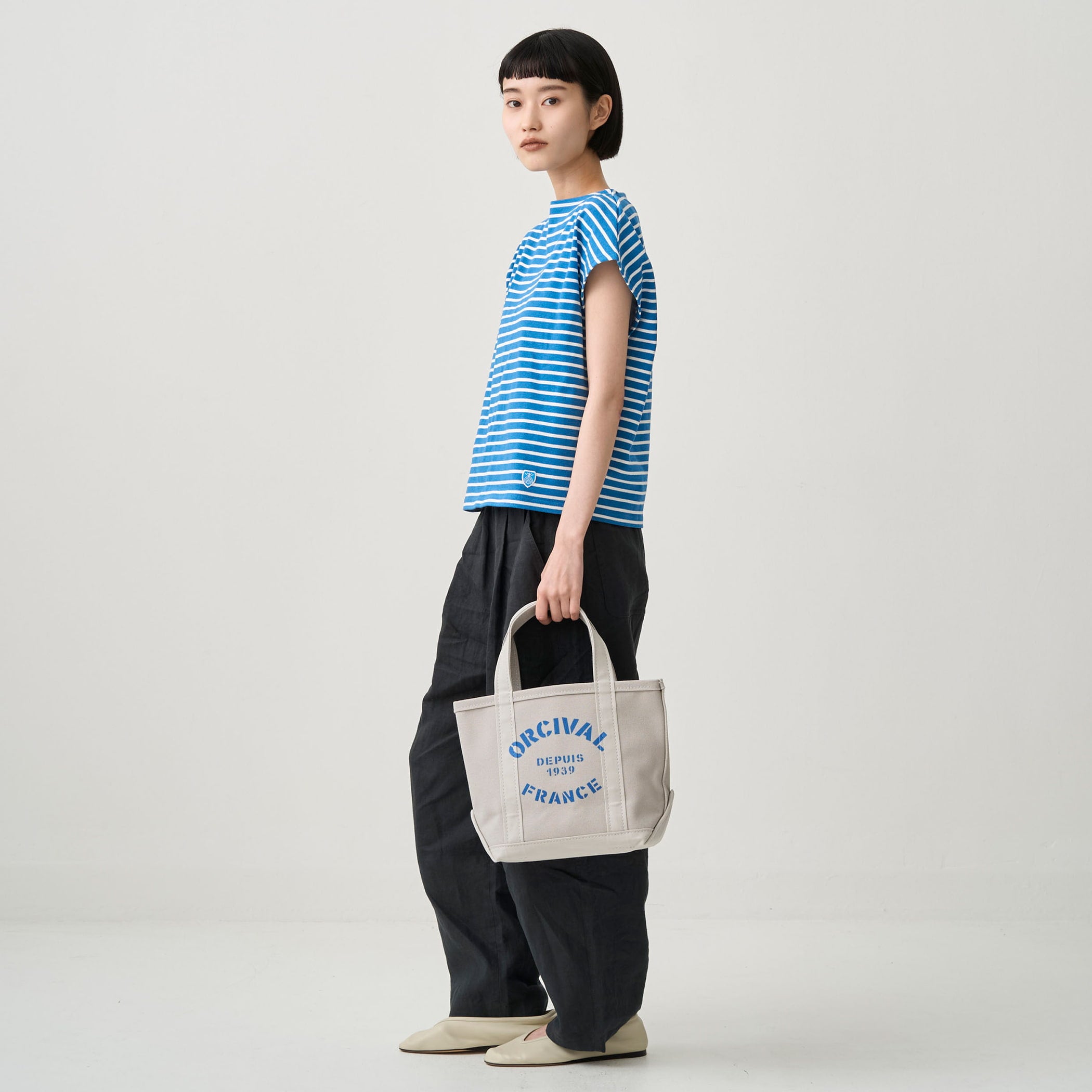 ORCIVAL オーシバル Tote Bag Small Print Tote Bag Small Print｜ORCIVAL