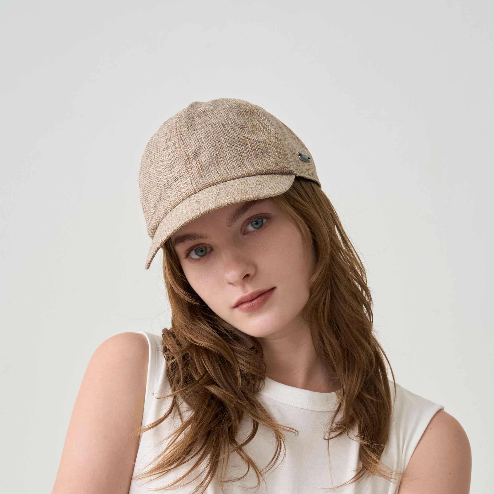 Raffia Like 6P Cap