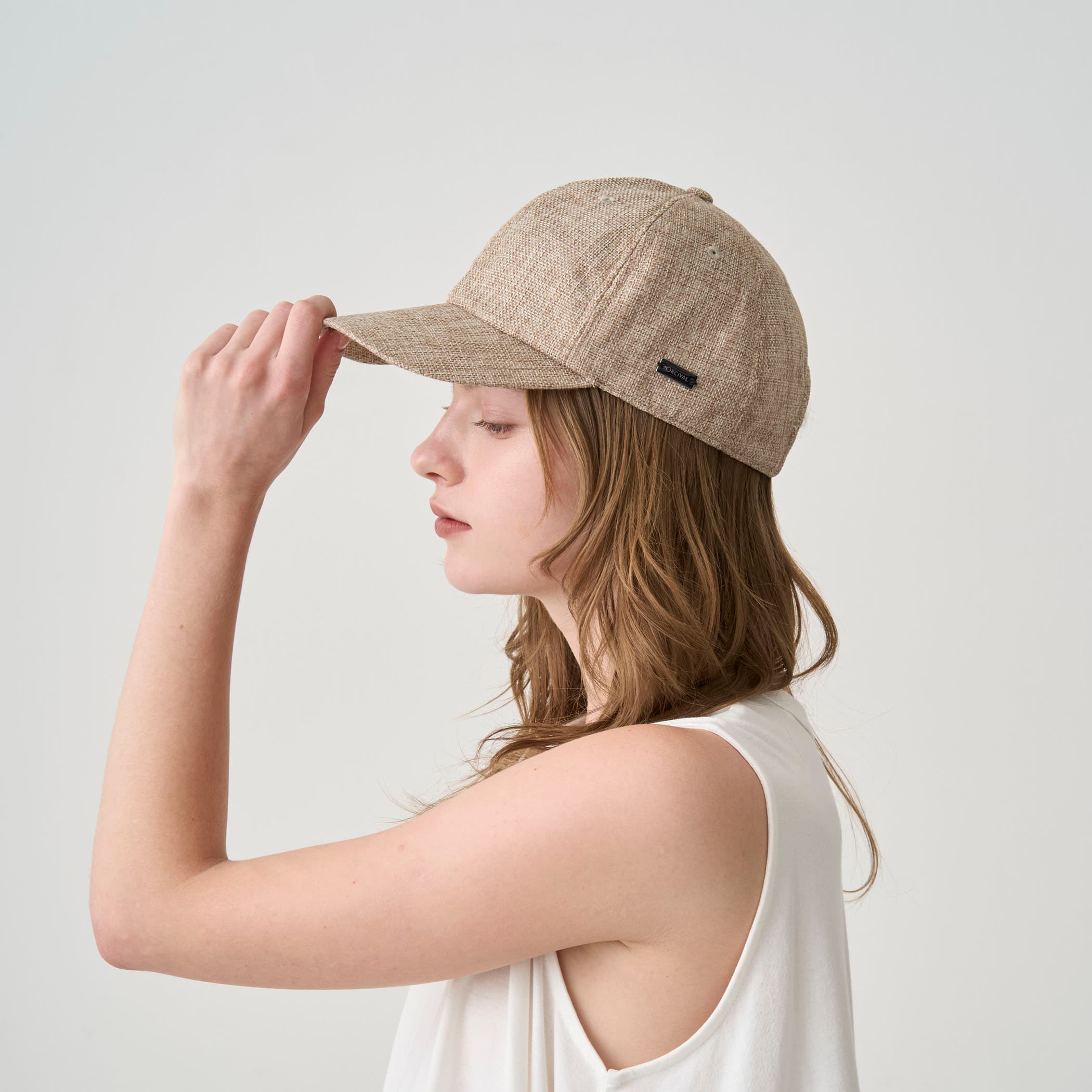 Raffia Like 6P Cap
