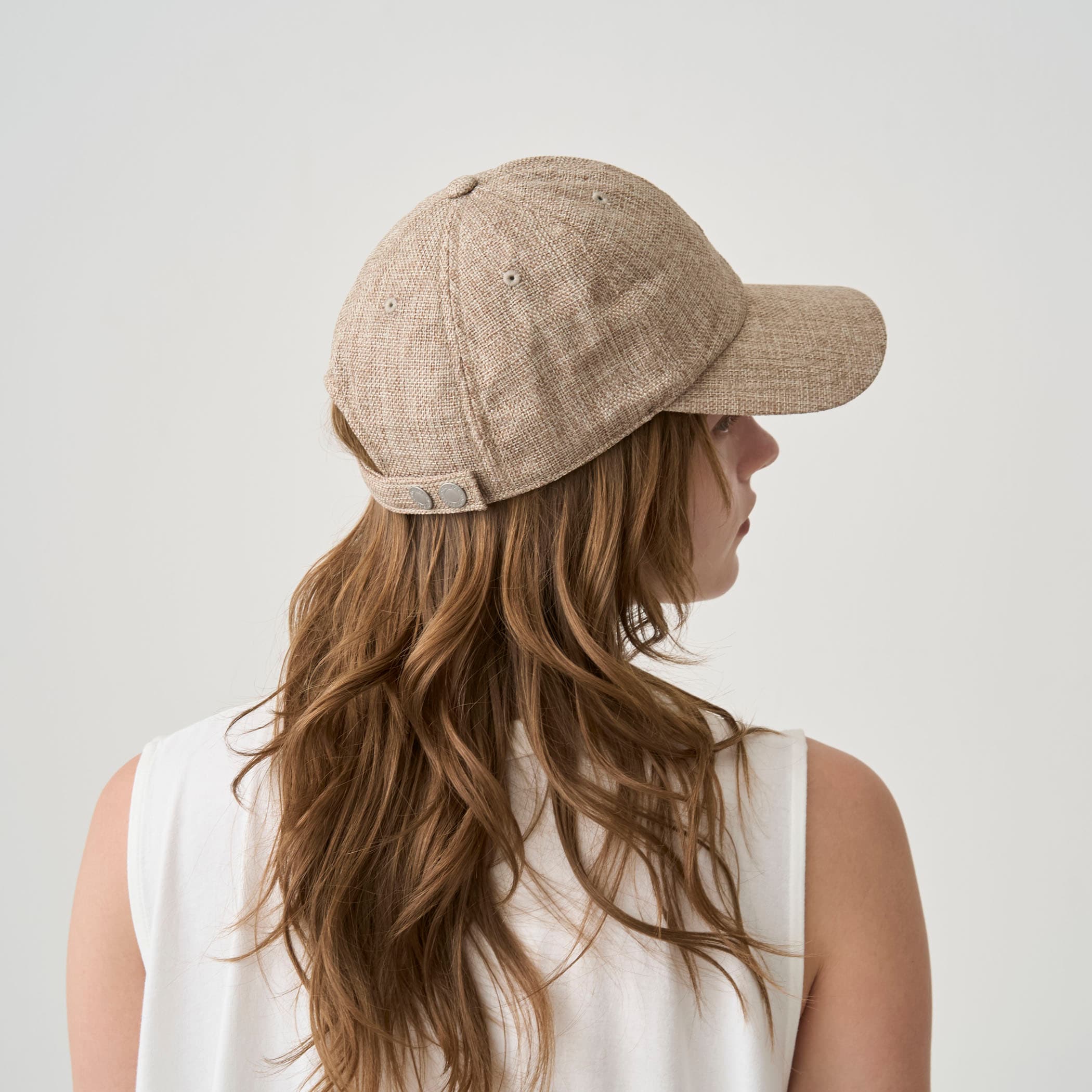 Raffia Like 6P Cap