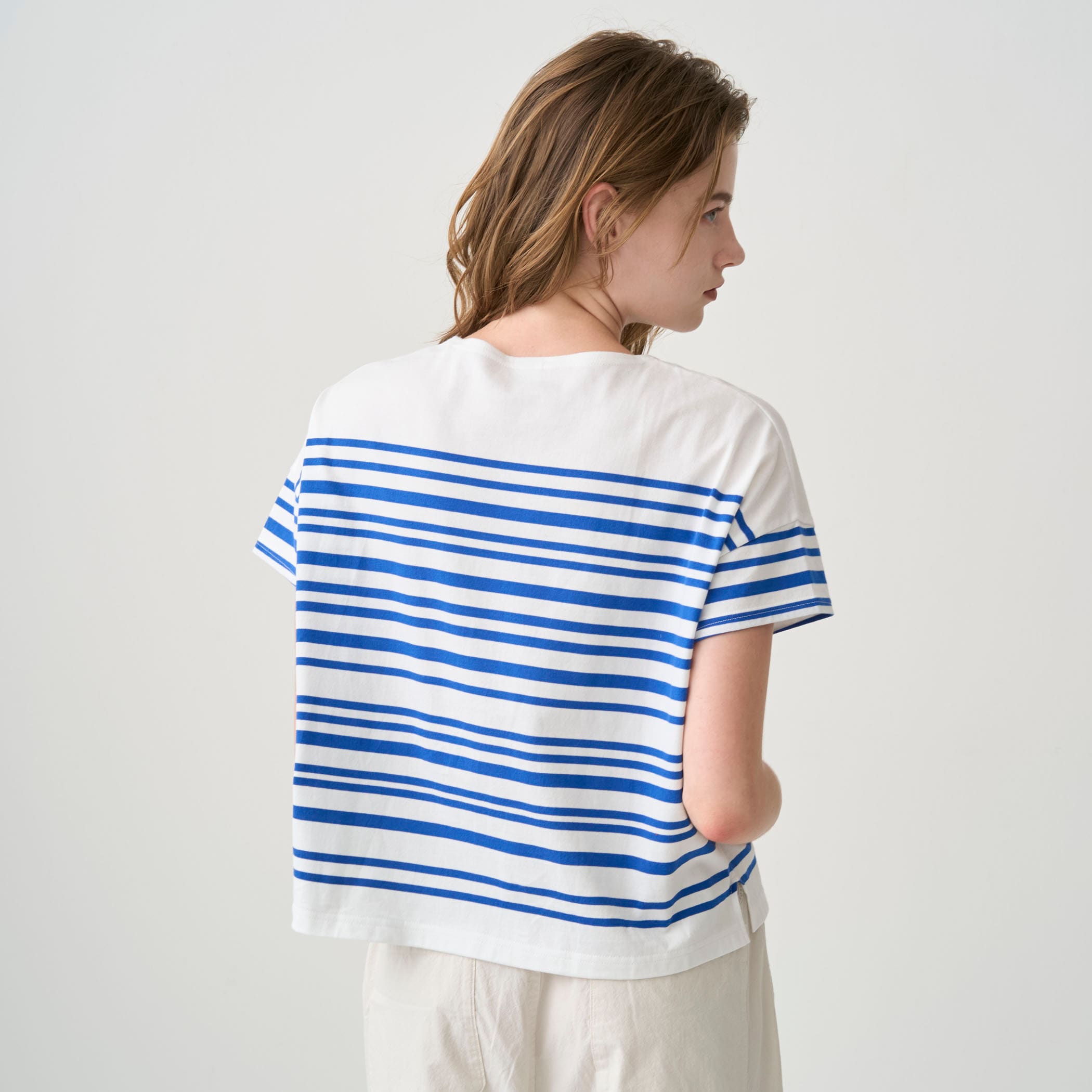 Women's Cotton Jersey Crew Neck Short Sleeve Pullover