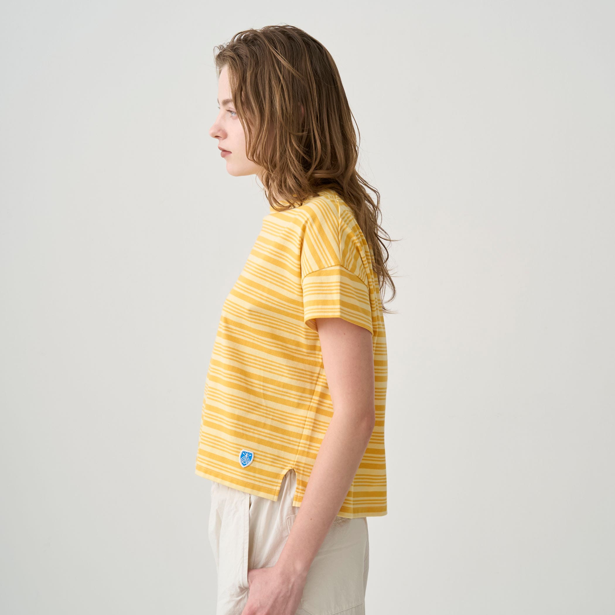 Women's Cotton Jersey Crew Neck Short Sleeve Pullover