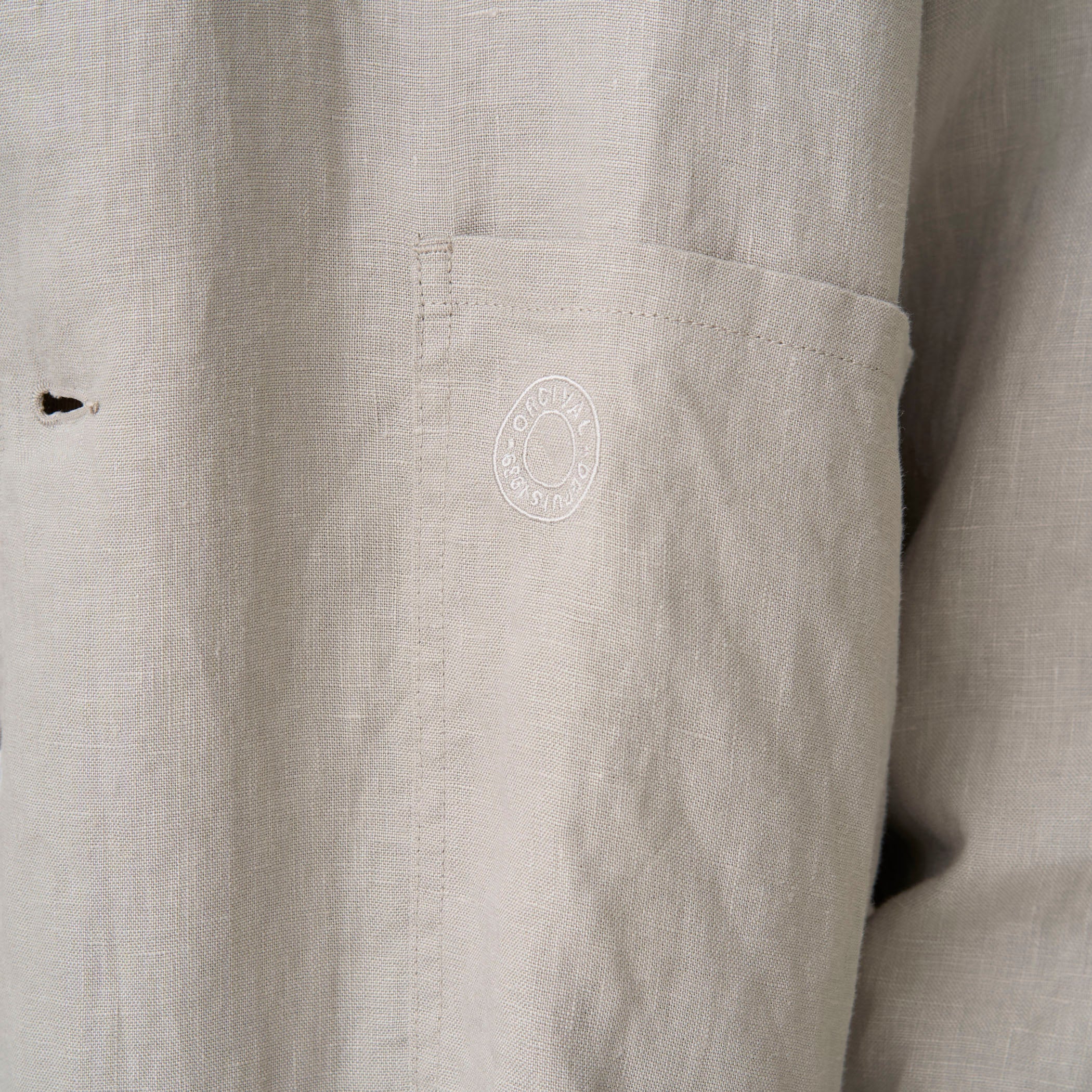 Men's Linen Coverall Shirt