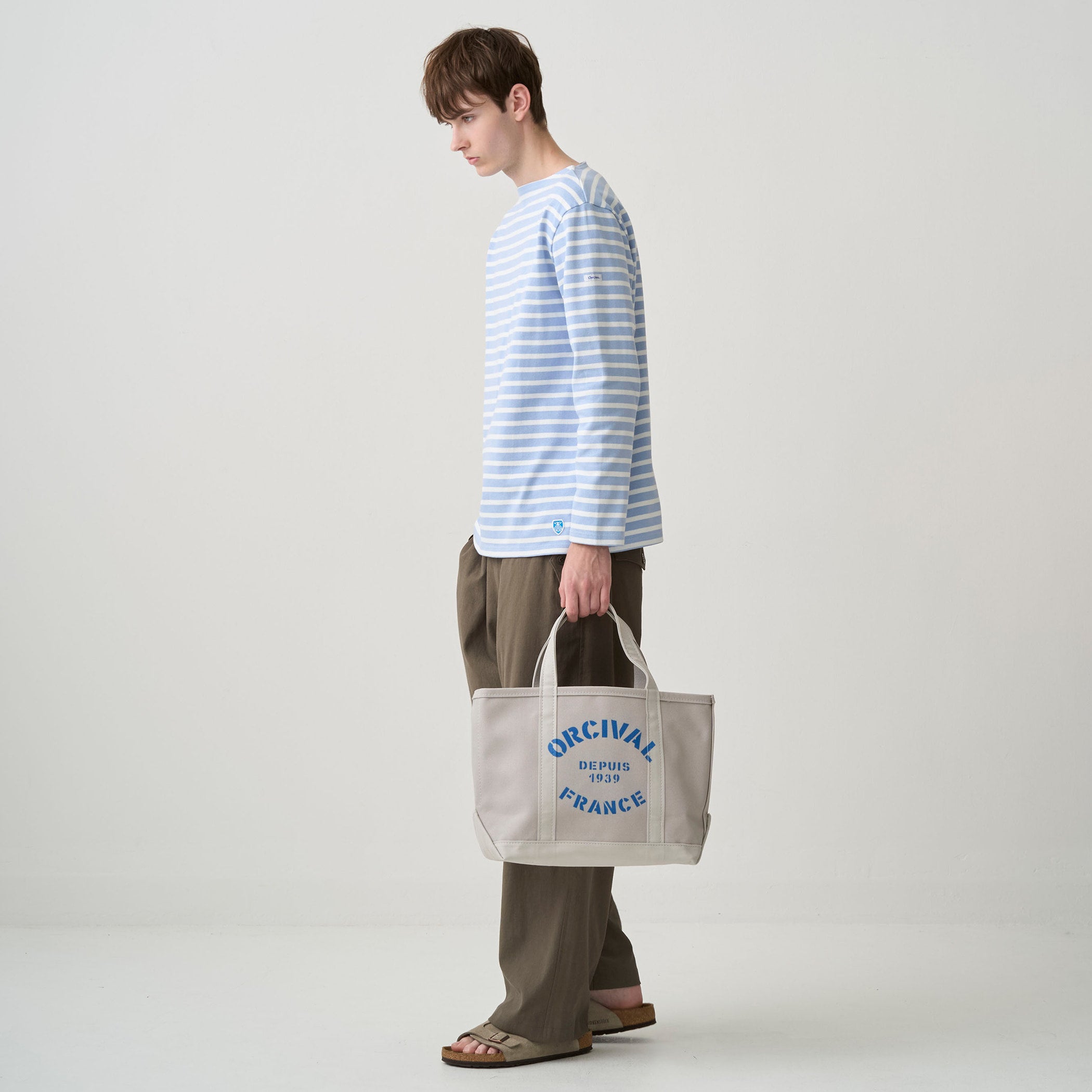 ORCIVAL トートバッグ Tote Bag Medium Print｜ORCIVAL