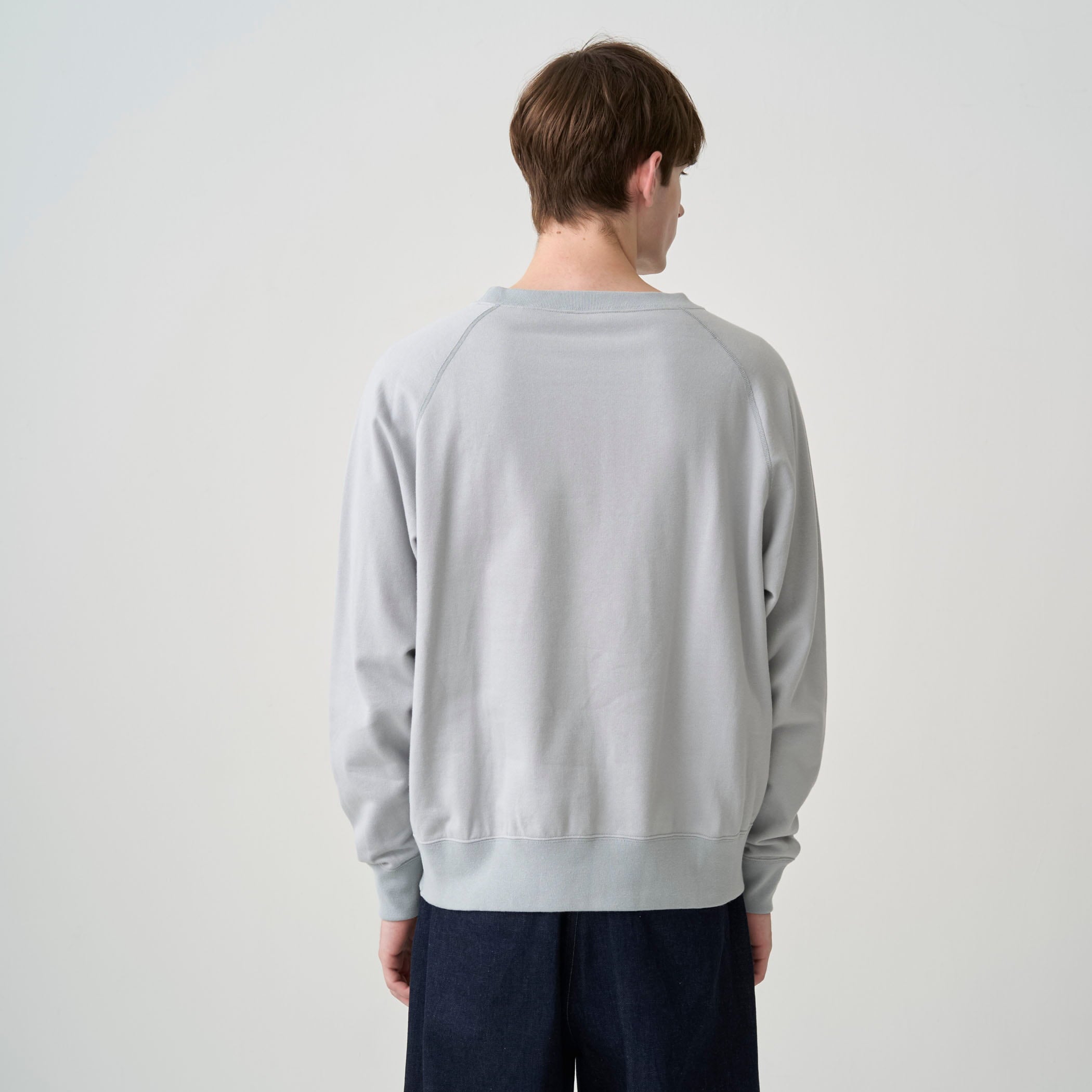 ORCIVAL　オーシバル Men's Light French Terry Boat Neck Sweat｜ORCIVAL