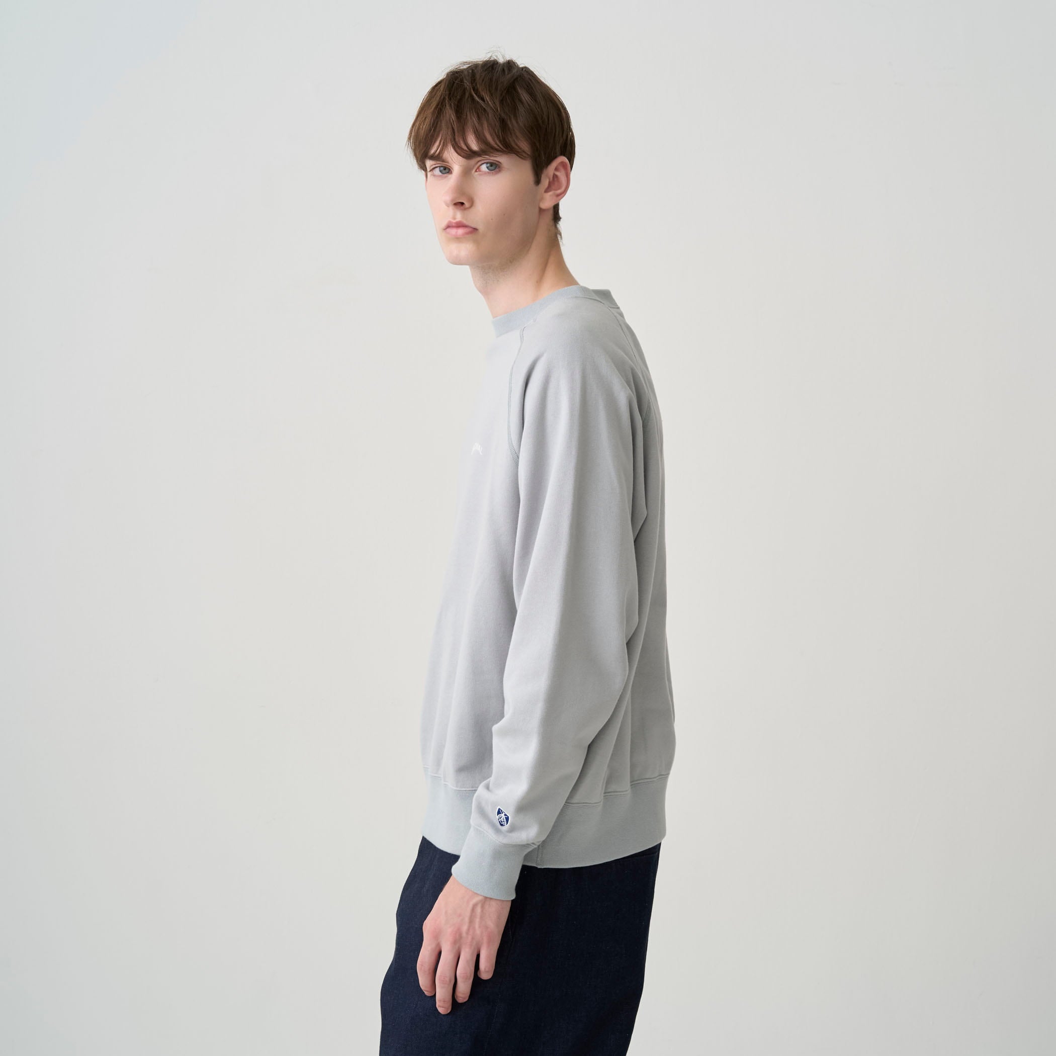 Men's Light French Terry Boat Neck Sweat｜ORCIVAL