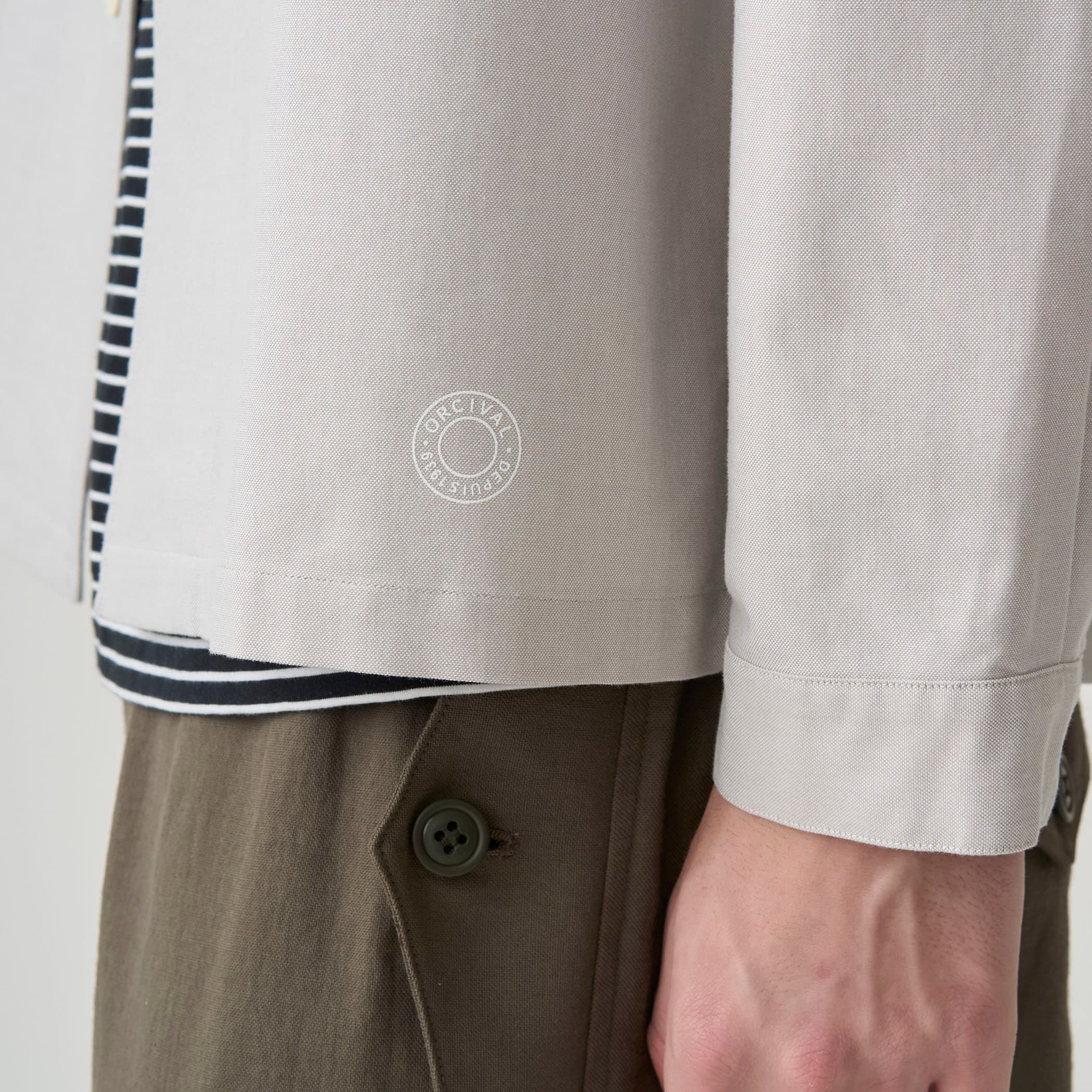 Men's Classic Oxford Regular Collar Outer Shirt｜ORCIVAL