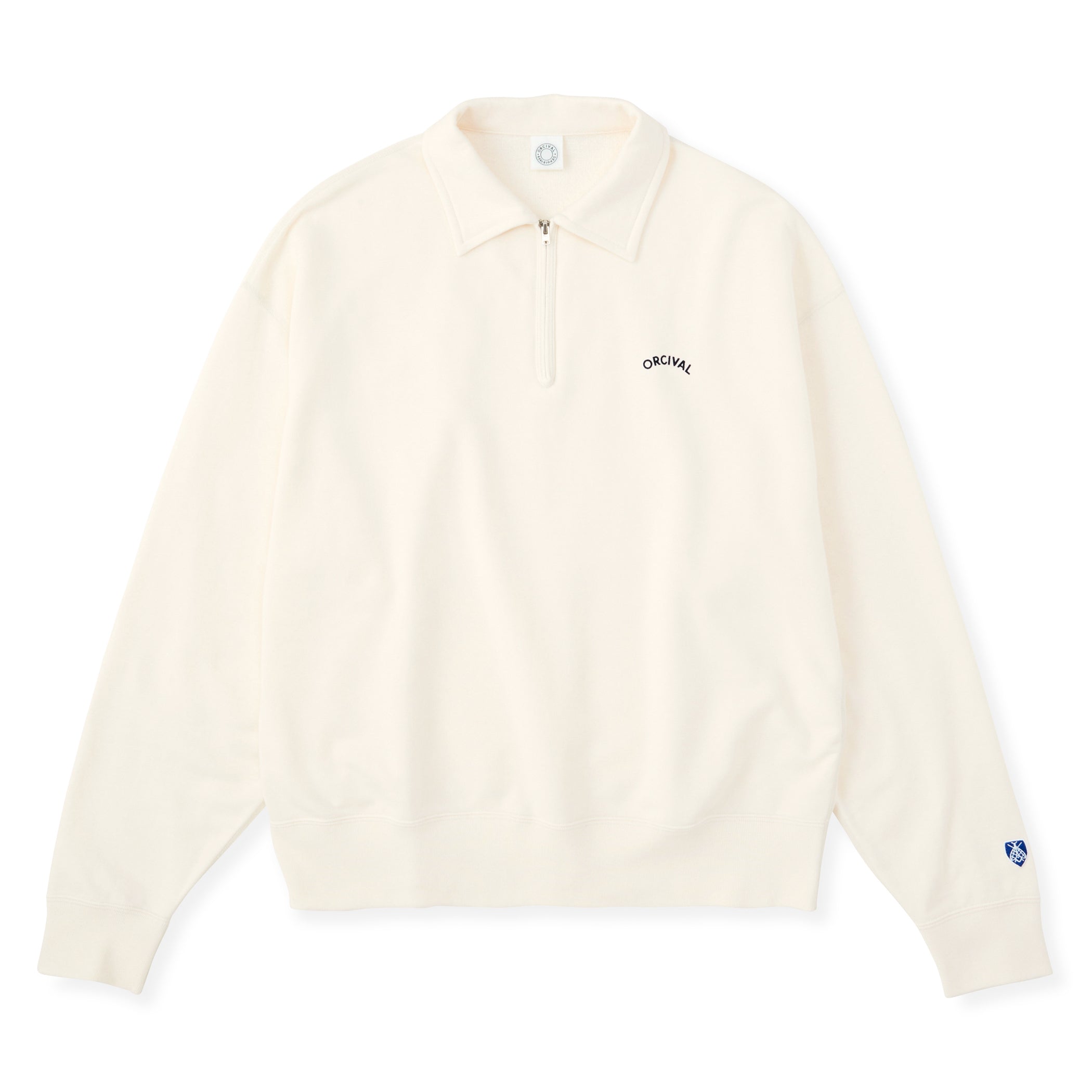 Men's Light French Terry Half Zip Sweat