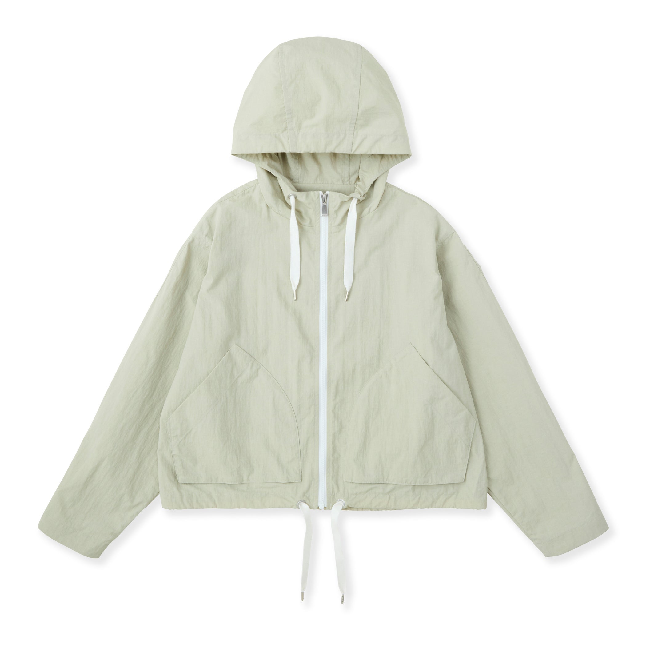 Women's Nylon Taffeta Hooded Jacket