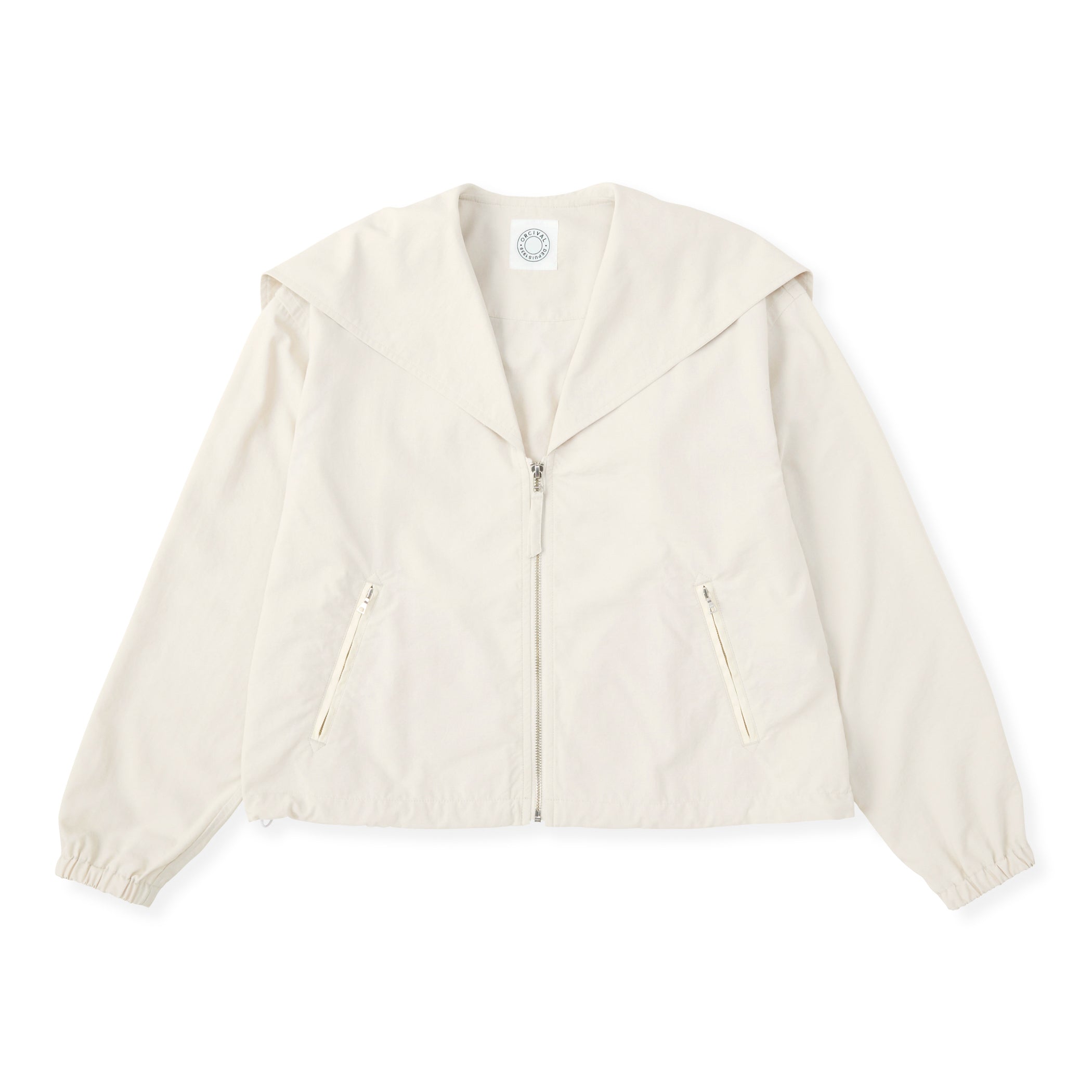 Women's Polyester Broad Cloth Zip Sailor Jacket