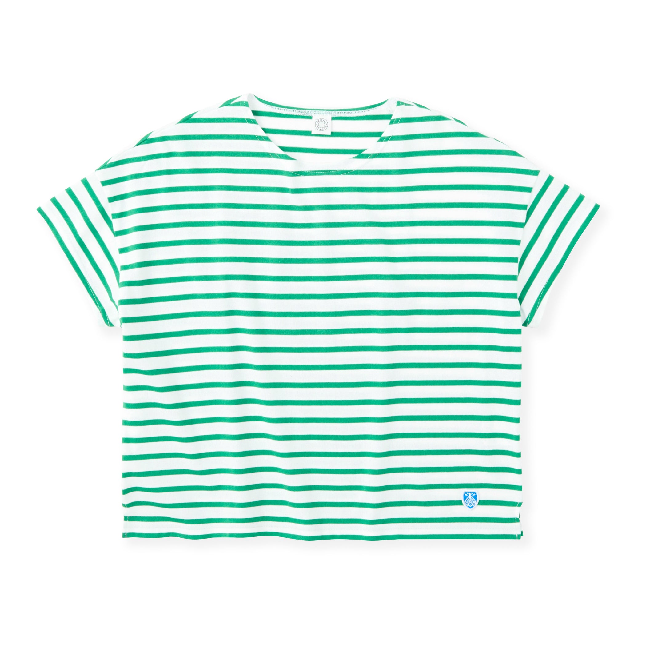 Women's Cotton Jersey Crew Neck Short Sleeve Pullover