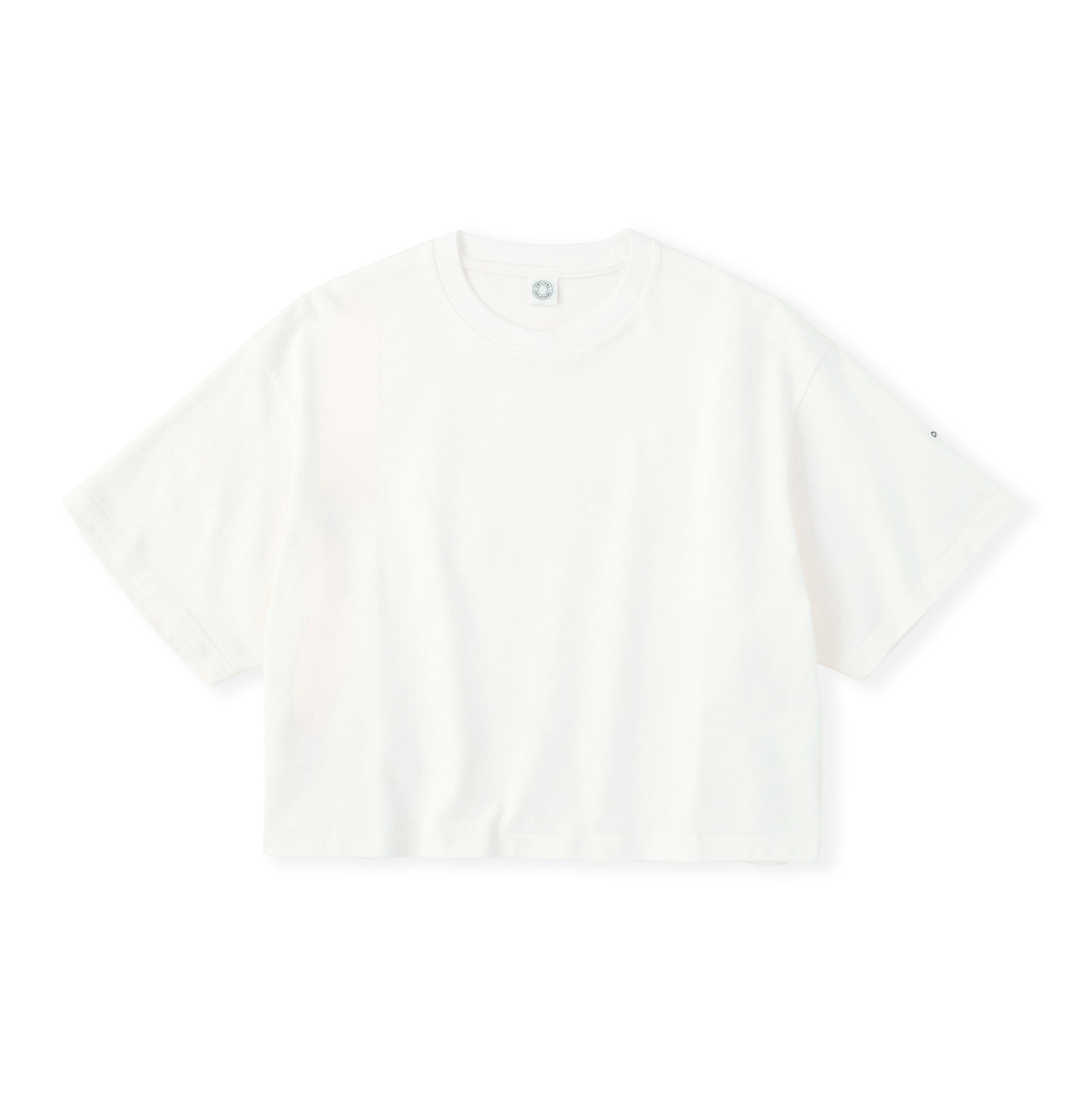 Women's Mercerized Jersey Wide Crew Neck Pullover