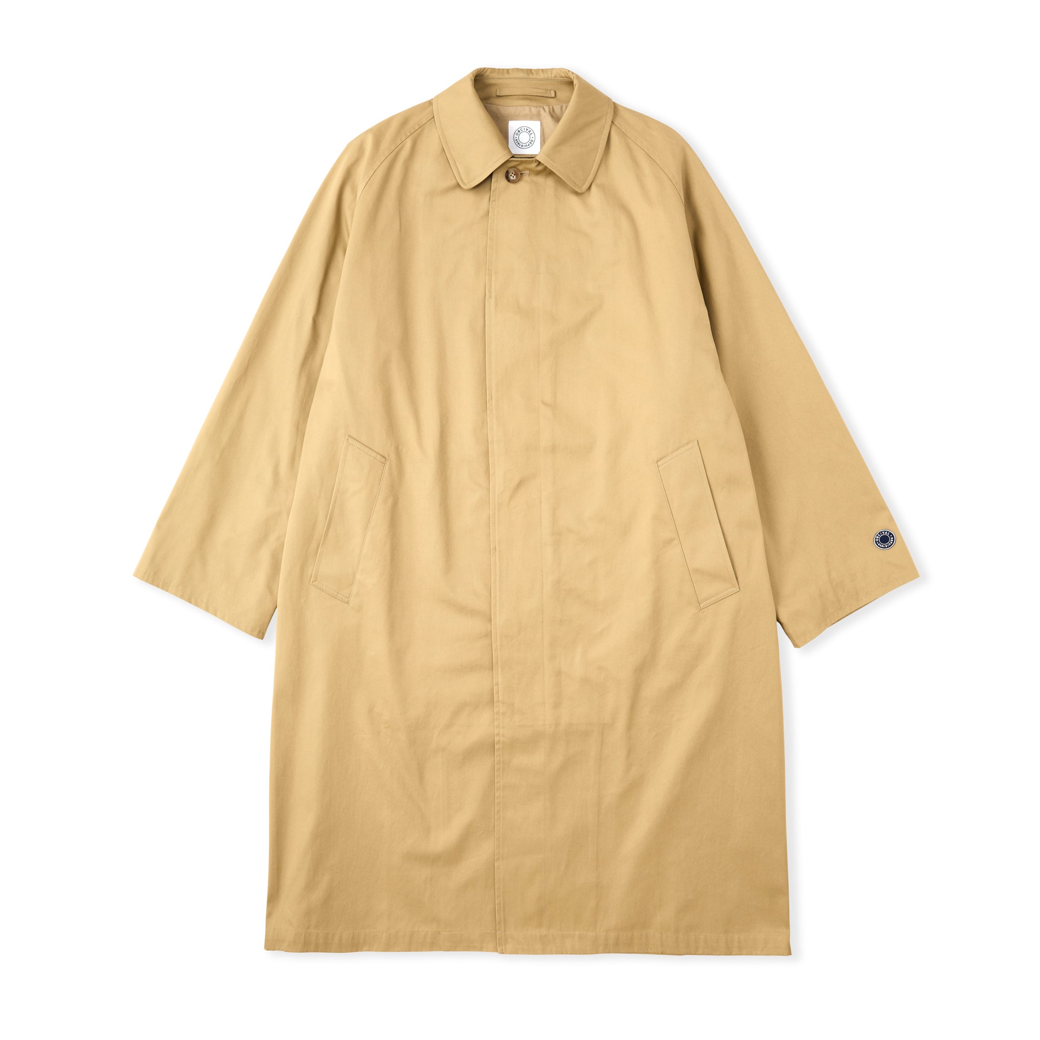 Men's Cotton Twill Bio Wash Bal Collar Coat