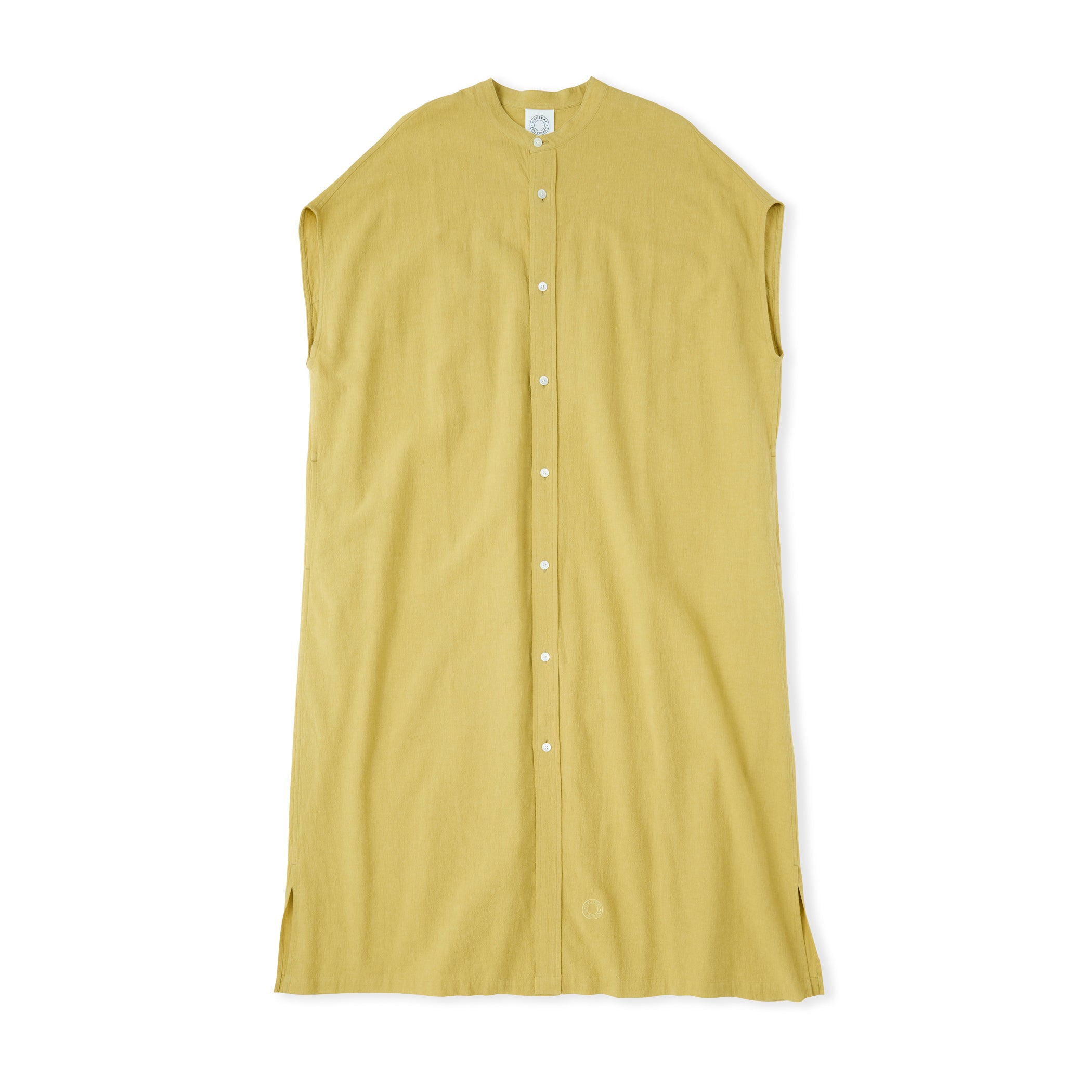 Women's Cotton Linen Voile Sleeveless Dress