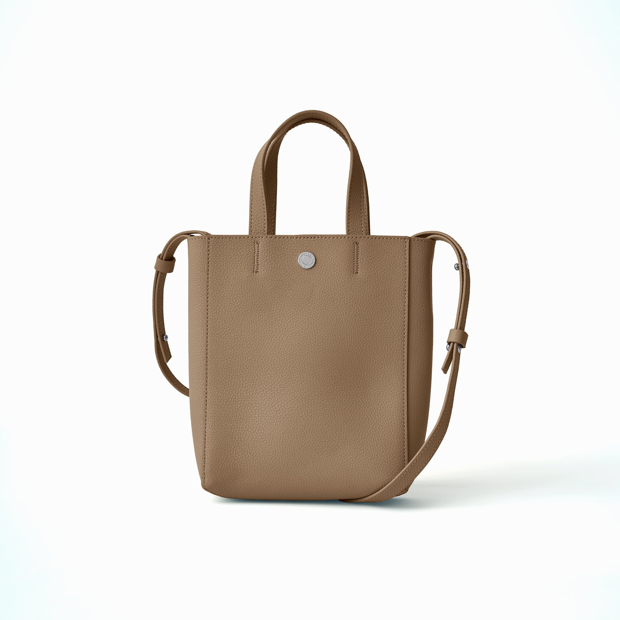 Double Face Leather 2way Tote Bag