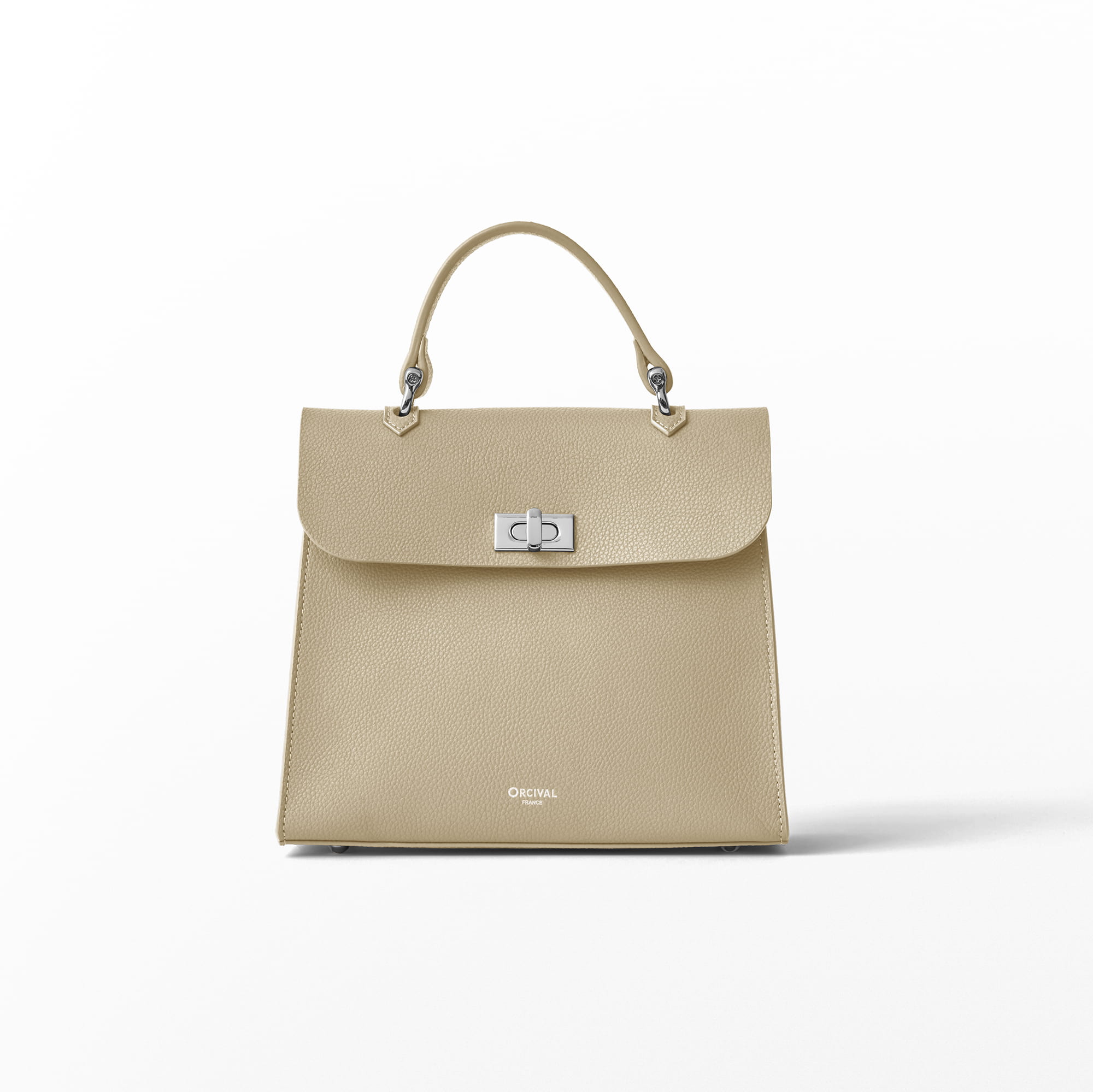 Double Face Leather Handbag