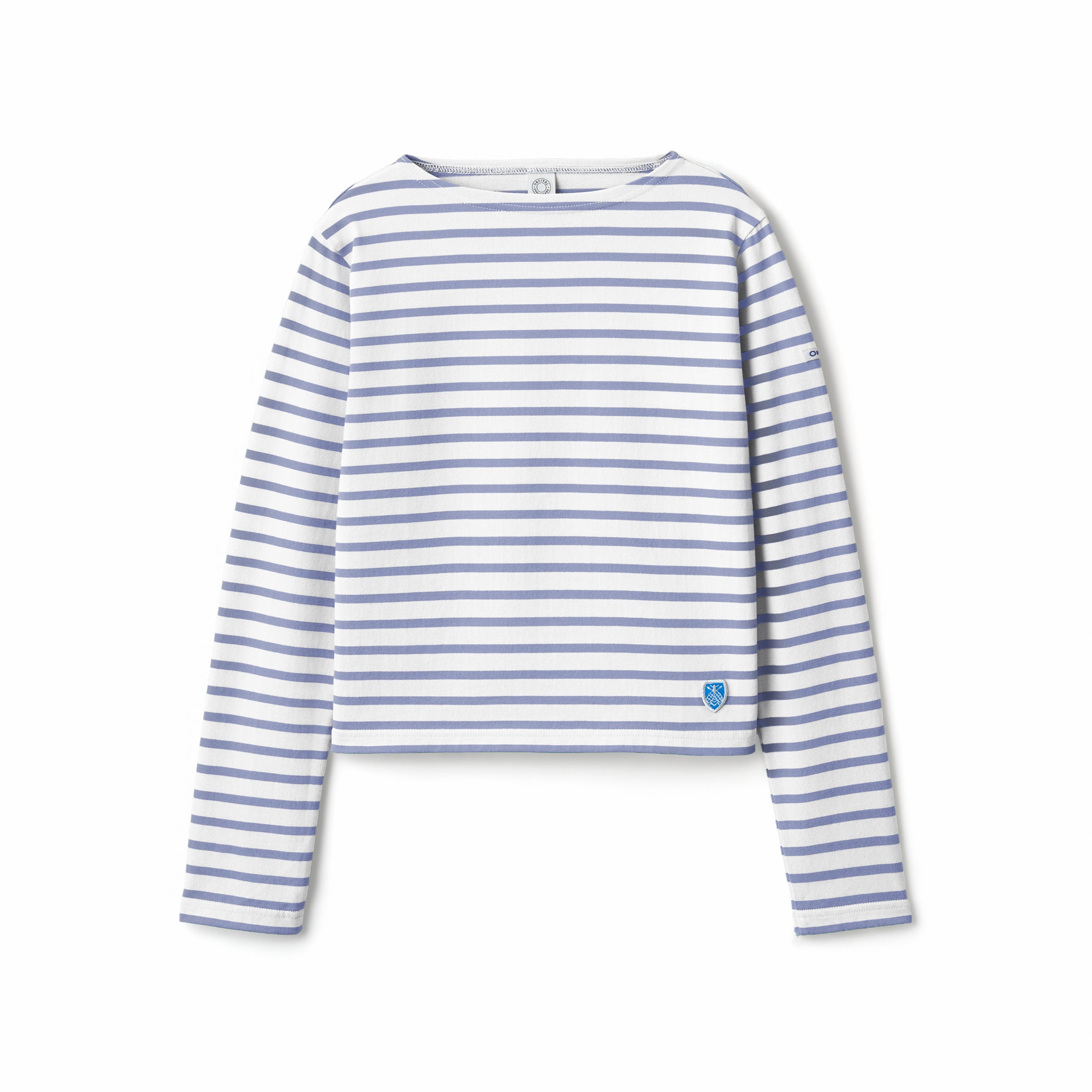 Women's Cotton Jersey Boat Neck Short Pullover