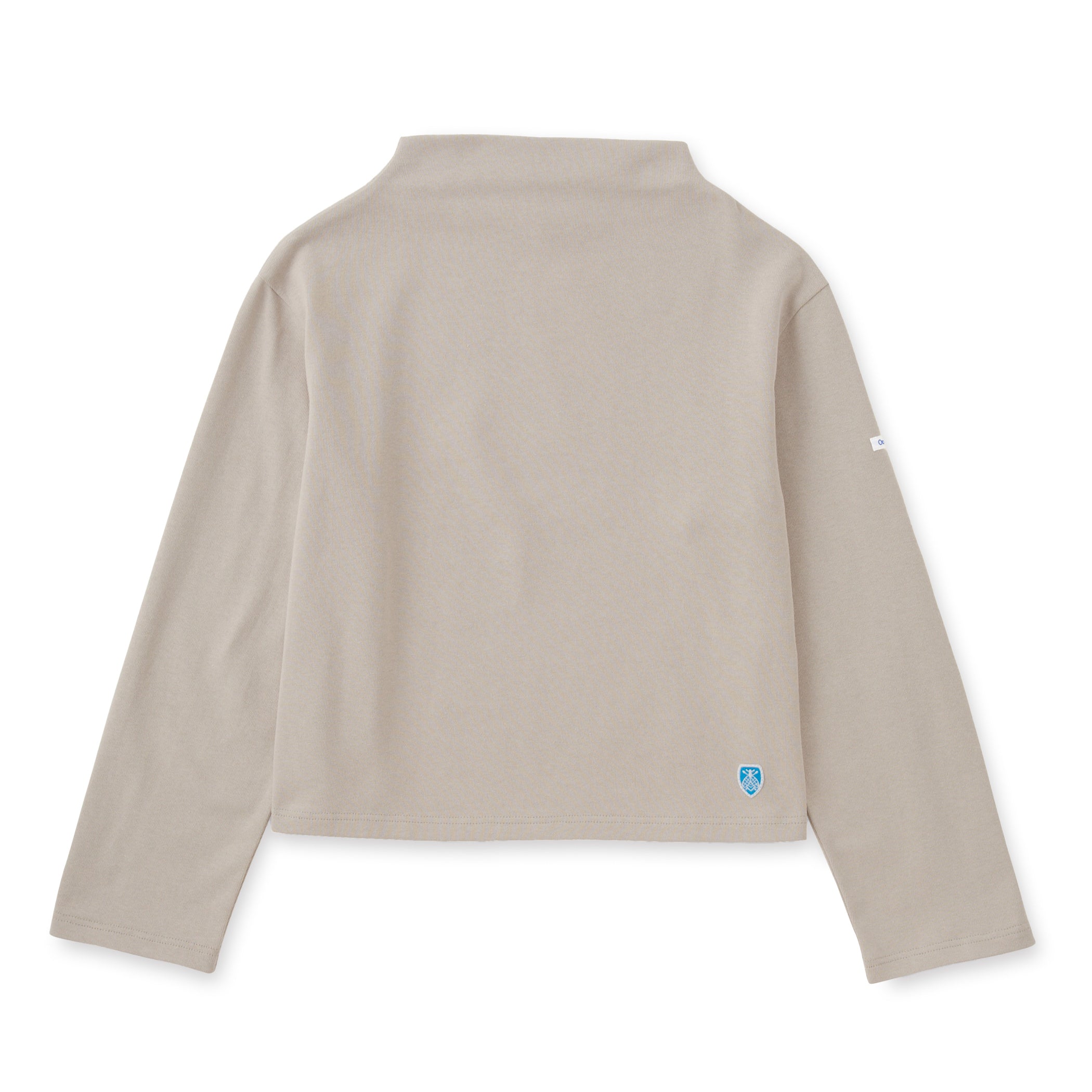 Women's Cotton Lourd Bottle Neck Basque Shirt